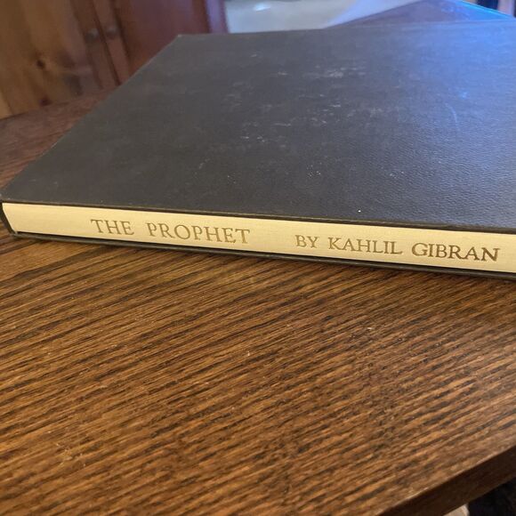THE PROPHET by Kahlil Gibran 1978 Hardcover w/ Slipcase Box Deluxe Edition Knopf - Picture 6 of 10
